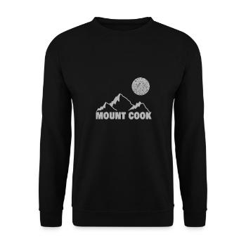 cook als Klettern - Unisex Pullover - Schwarz - Vorne - Alina (178cm) & Michal (187cm)
