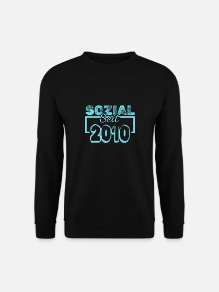 2010 - Sweat-shirt Unisexe - noir
