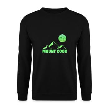 cook als Klettern - Unisex Pullover - Schwarz - Vorne - Alina (178cm) & Michal (187cm)