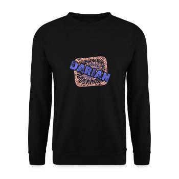 Colleague Darian - Unisex Sweatshirt - black - Front - Alina (178cm) & Michal (187cm)