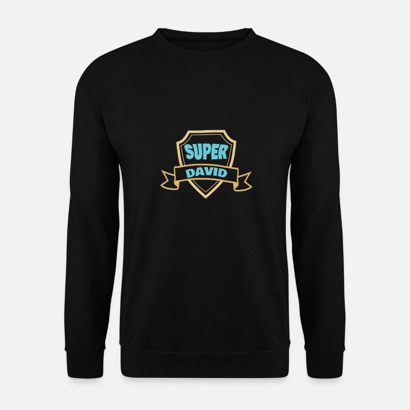 David - Unisex Pullover - Schwarz