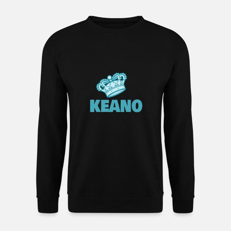 First name Keano - Unisex Sweatshirt - black