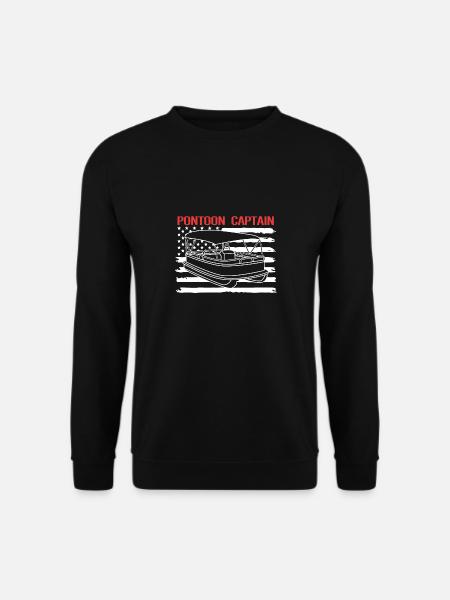 Pontonboot Boot Boote - Unisex Pullover - Schwarz