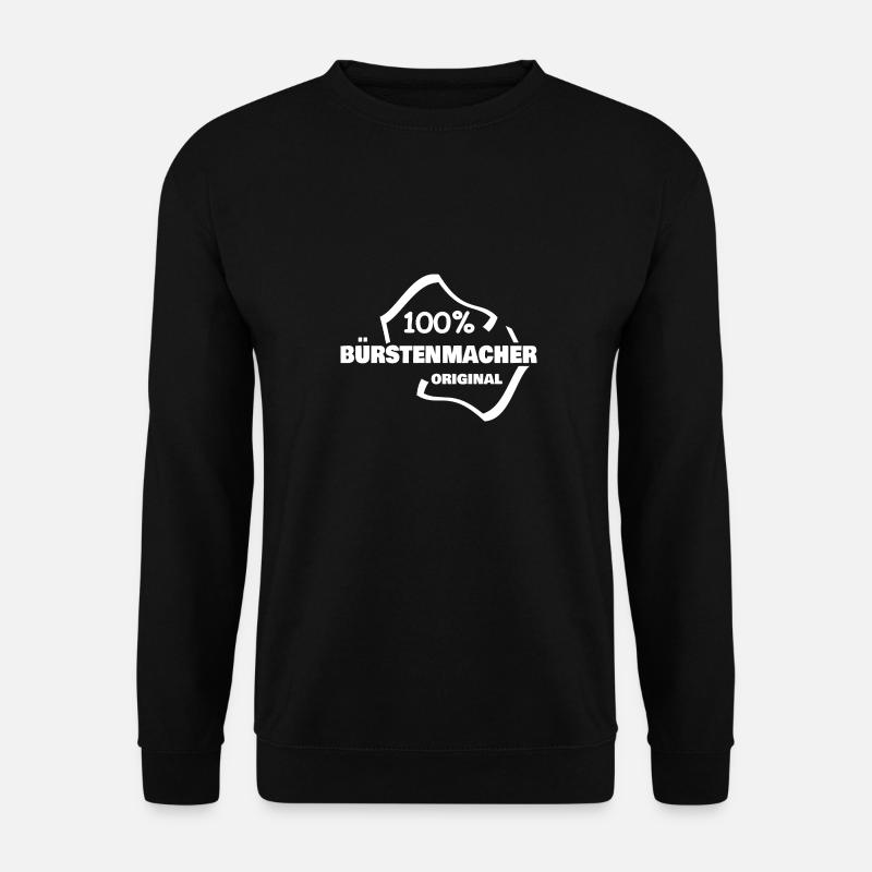 Occupation: Brush maker - Unisex Sweatshirt - black