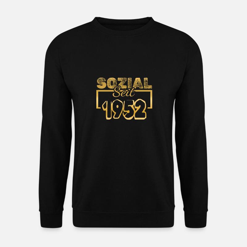 Sozial 1952 - Unisex Pullover - Schwarz