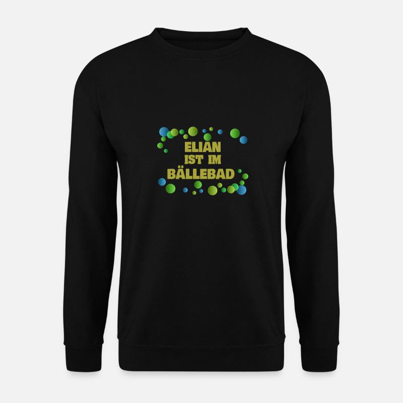 Regalo per Elian - Felpa unisex - nero