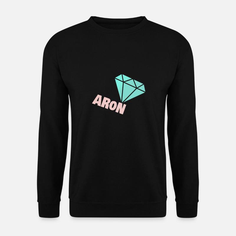 Edel Aron - Unisex Pullover - Schwarz