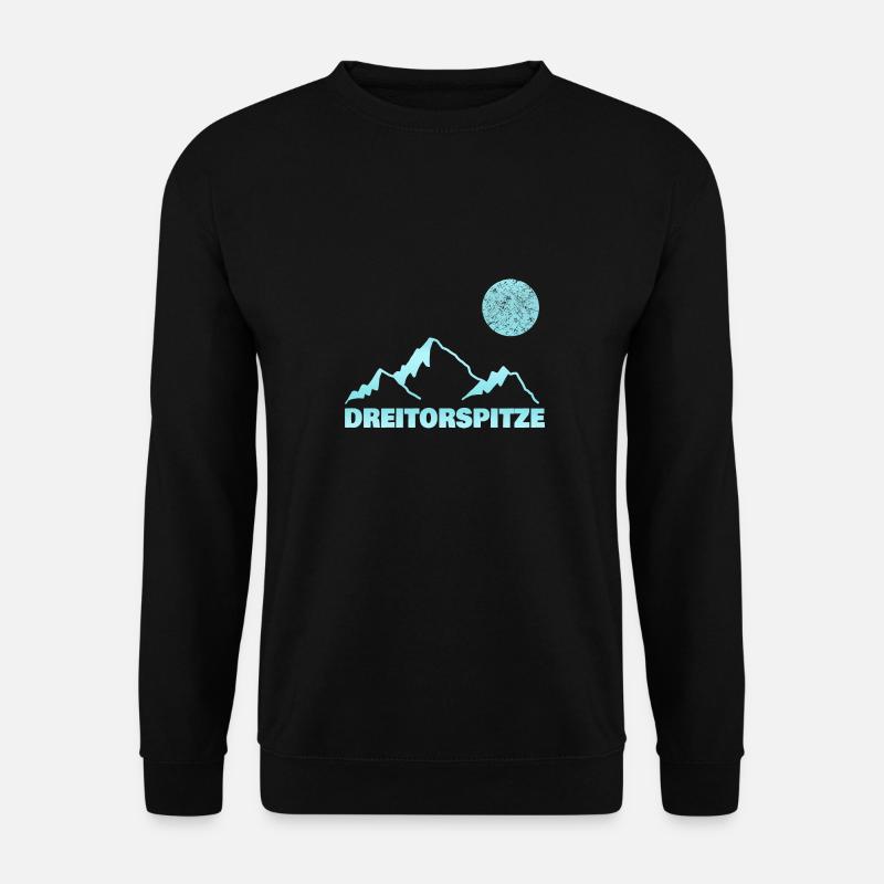 beim Dreitorspitze - Unisex Pullover - Schwarz