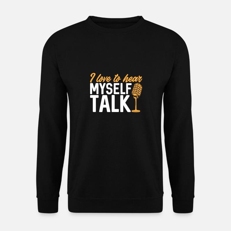 Podcaster Podcast - Unisex Pullover - Schwarz