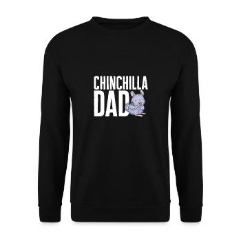 Chinchilla - Unisex Pullover - Schwarz - Vorne - Alina (178cm) & Michal (187cm)