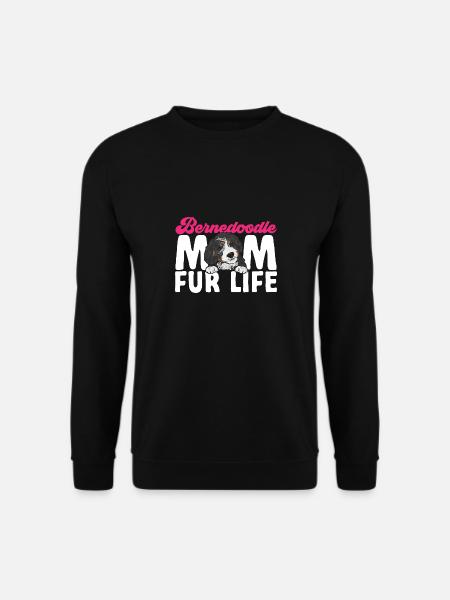 Bernedoodle Dog - Unisex Sweatshirt - black