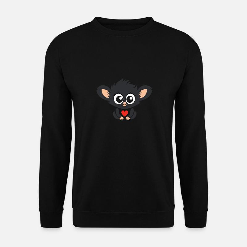 Koboldmaki - Unisex Pullover - Schwarz