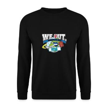Nous voyageons au Honduras Voyage Matching Famille - Sweat-shirt Unisexe - noir - Devant - Alina (178cm) & Michal (187cm)