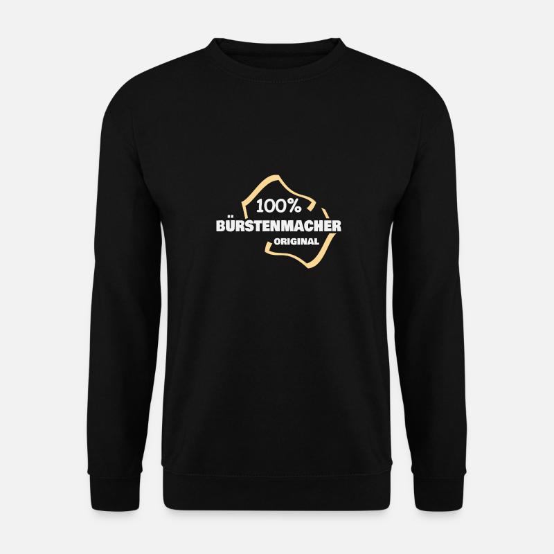 Occupation: Brush maker - Unisex Sweatshirt - black