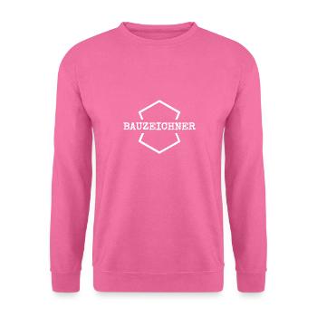 Dessinateur - Sweat-shirt Unisexe - rose - Devant