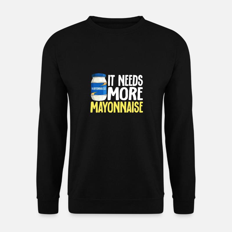 Mayonnaise - Unisex Pullover - Schwarz