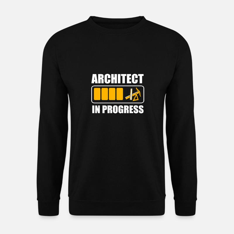 Architektur - Unisex Pullover - Schwarz