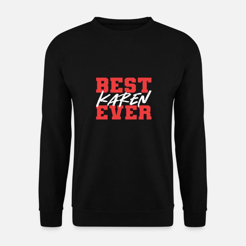 Karen - Unisex Pullover - Schwarz