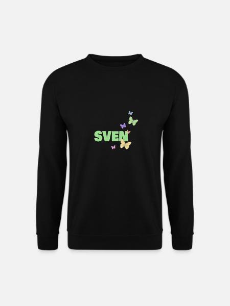 Sven als Sven - Unisex Pullover - Schwarz