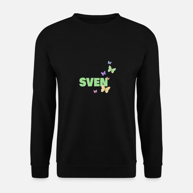 Sven als Sven - Unisex Pullover - Schwarz