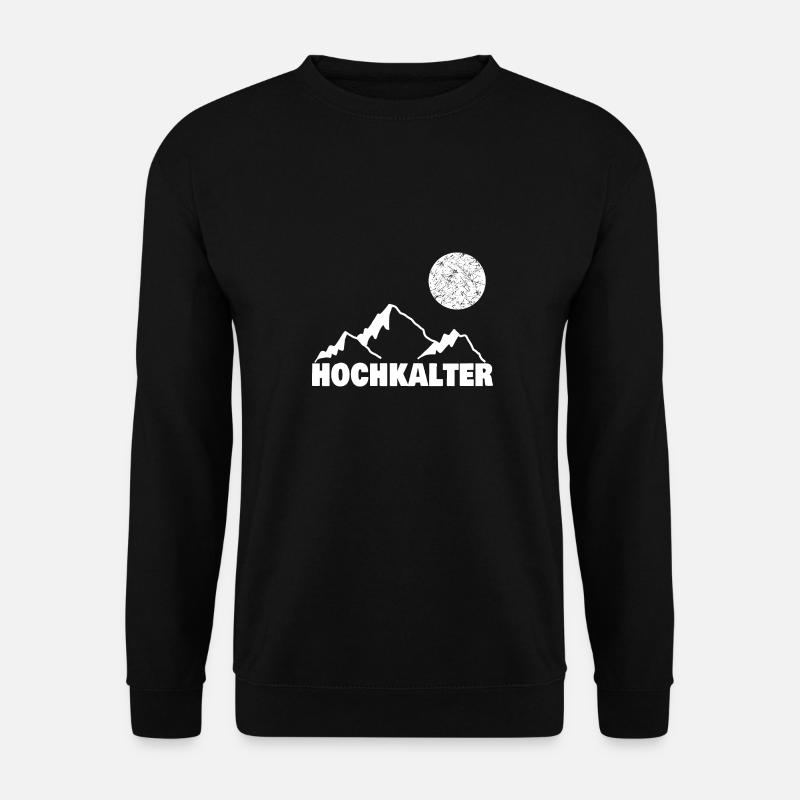 hochkalter - Unisex Pullover - Schwarz