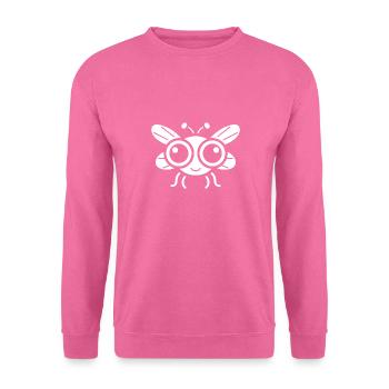 Fliegen - Unisex Pullover - Pink - Vorne