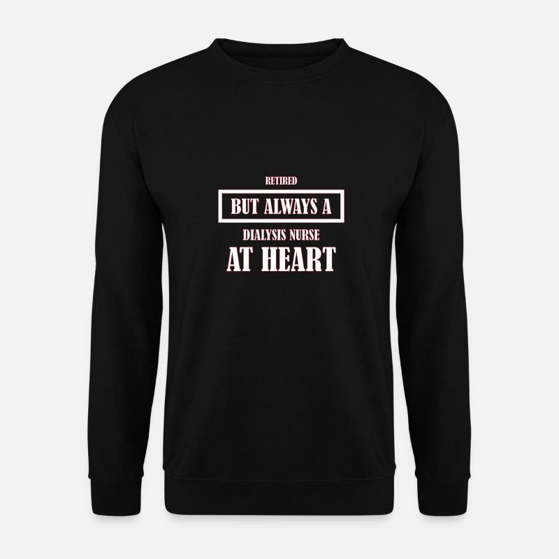 Infirmière en dialyse - Sweat-shirt Unisexe - noir