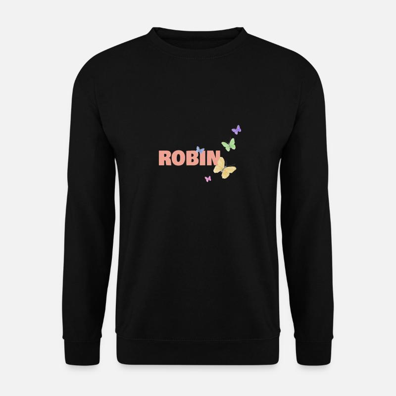Robin Robin - Unisex Pullover - Schwarz