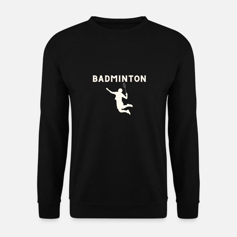 Badminton - Unisex Pullover - Schwarz