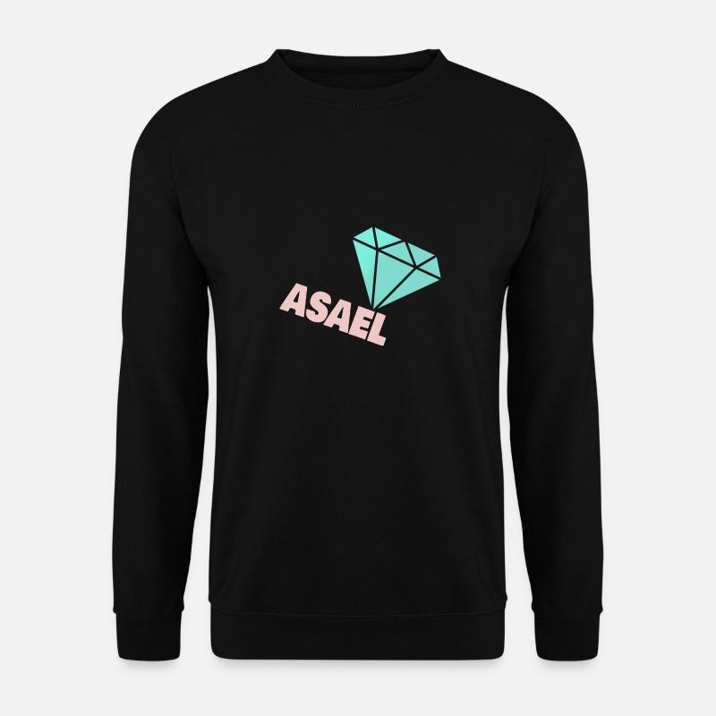 Diamant Asael - Sweat-shirt Unisexe - noir
