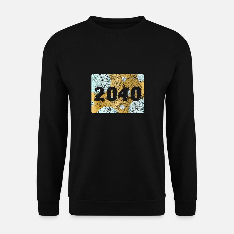 2040 - Unisex Sweatshirt - black