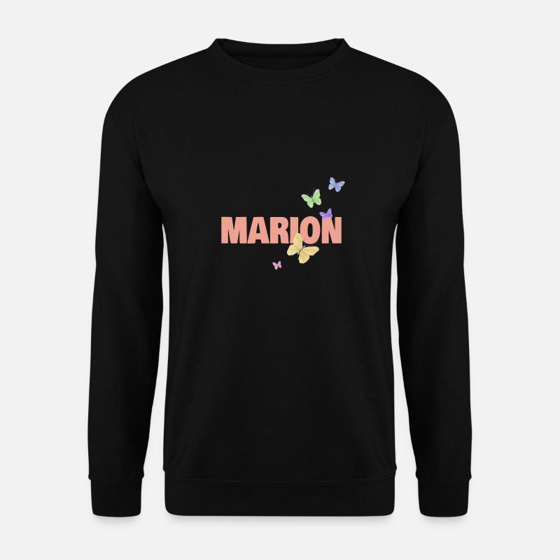 Marion - Unisex Pullover - Schwarz