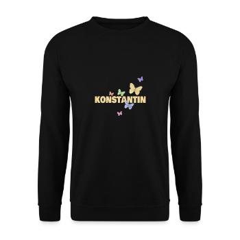 Constantine Constantine - Unisex Sweatshirt - black - Front - Alina (178cm) & Michal (187cm)