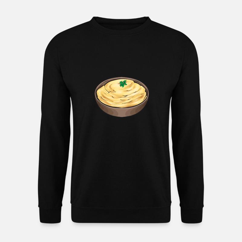 Mashed potatoes Mashed potatoes - Unisex Sweatshirt - black