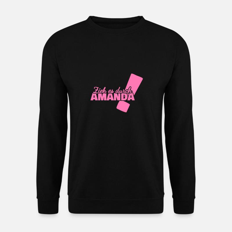 Amanda - Unisex Sweatshirt - black