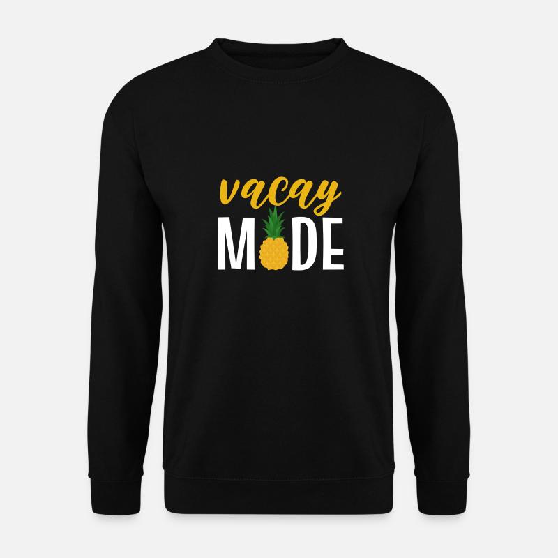 Ananas - Unisex Pullover - Schwarz