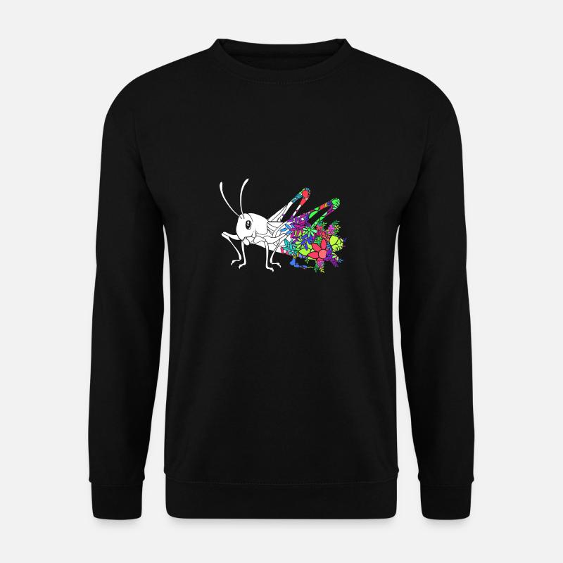 Heuschrecke - Unisex Pullover - Schwarz