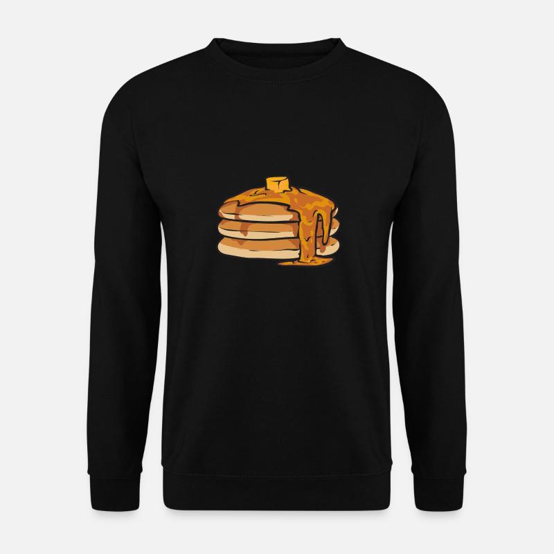 Pancake Breakfast Pancakes - Unisex Sweatshirt - black