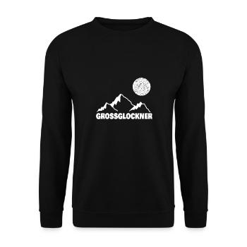 Grossglockner - Unisex Pullover - Schwarz - Vorne - Alina (178cm) & Michal (187cm)