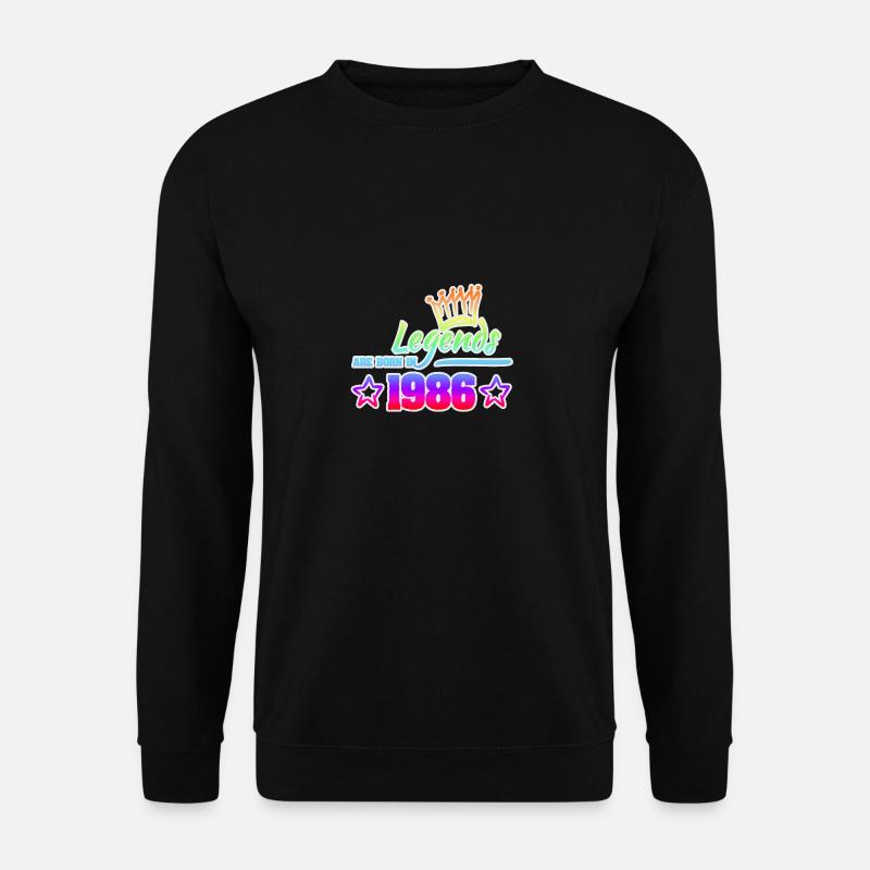 1986 - Unisex Sweatshirt - black