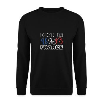1956 - Unisex Sweatshirt - black - Front - Alina (178cm) & Michal (187cm)