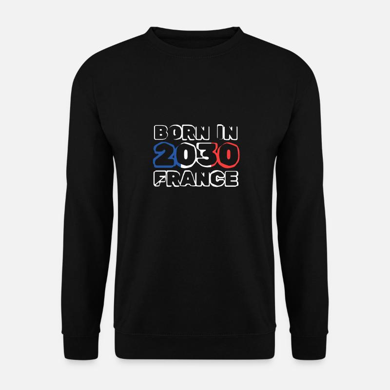 Né en 2030 - Sweat-shirt Unisexe - noir
