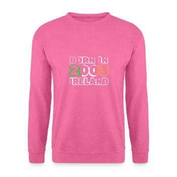 2003 - Unisex Sweatshirt - pink - Front
