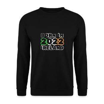 2022 - Unisex Pullover - Schwarz - Vorne - Alina (178cm) & Michal (187cm)