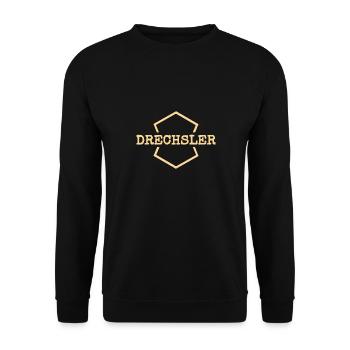 Drechsler - Unisex Pullover - Schwarz - Vorne - Alina (178cm) & Michal (187cm)