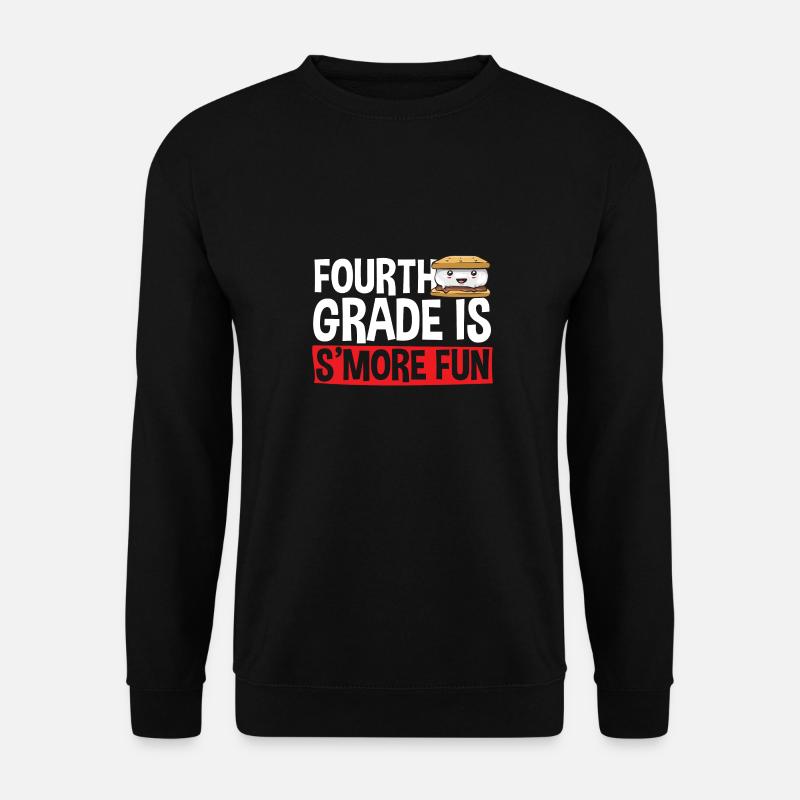 S'more Lagerfeuer Marshmallow Camping - Unisex Pullover - Schwarz