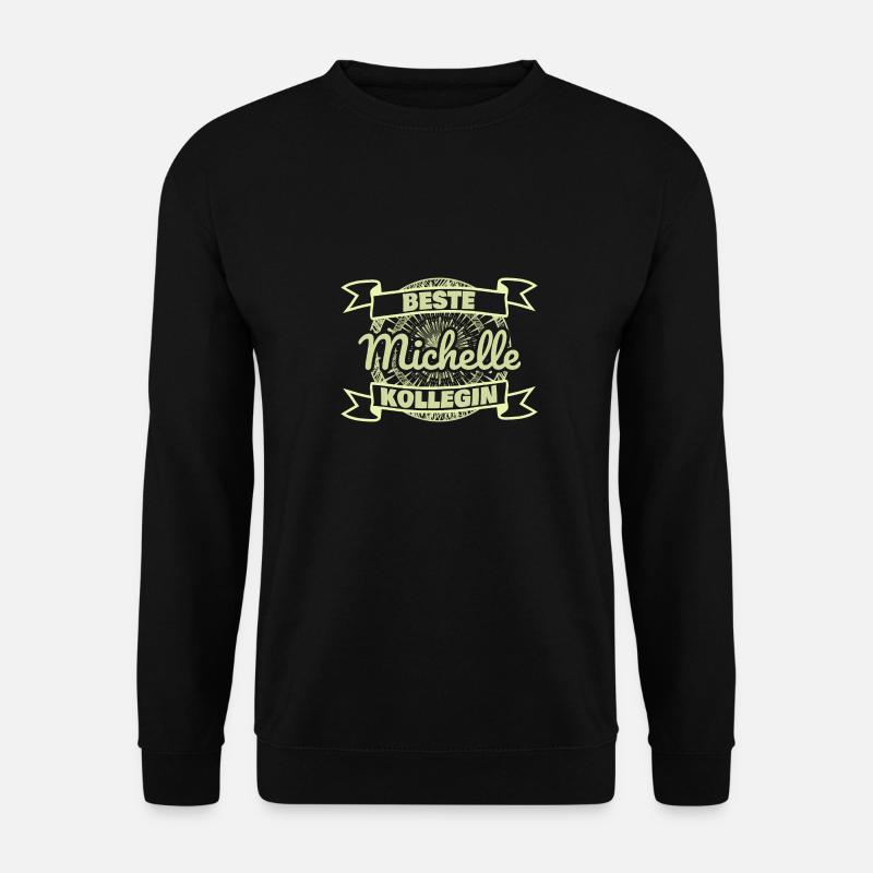 Arbeitskollegin Michelle - Unisex Pullover - Schwarz