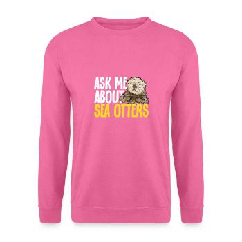 Seeotter - Unisex Pullover - Pink - Vorne