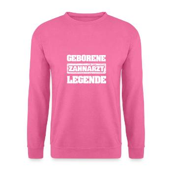 Dentiste - Sweat-shirt Unisexe - rose - Devant