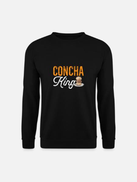 Concha Hispanic Mexican Pan Dulce - Unisex Sweatshirt - black